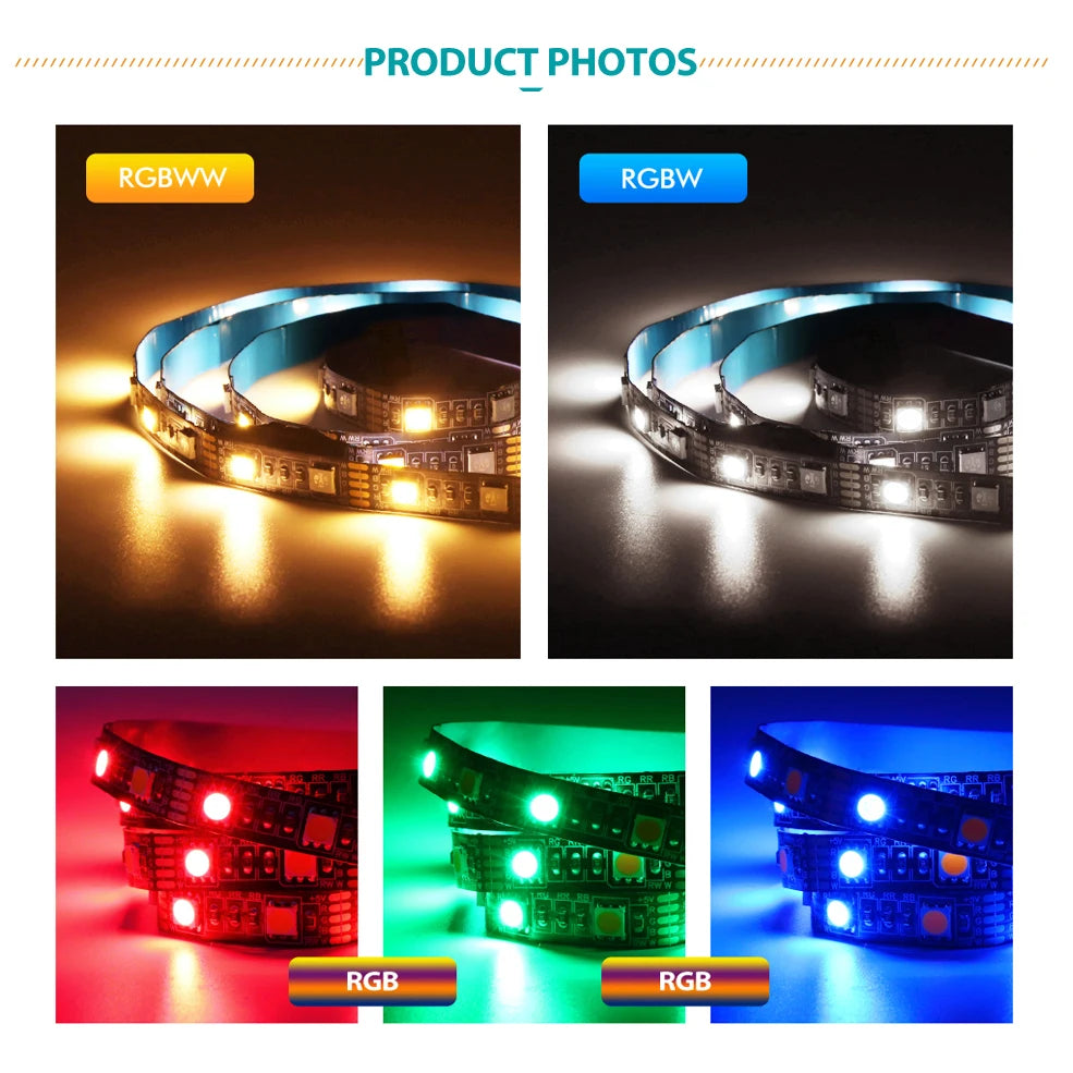 Smart LED Strip Light – RGB/RGBW, WiFi & Zigbee