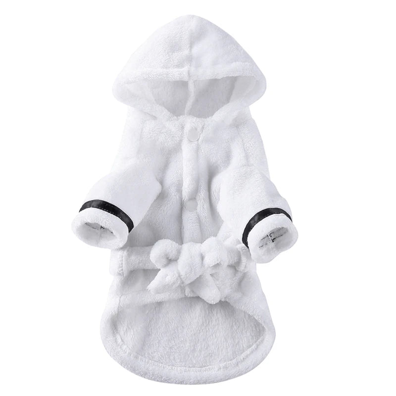 Pet Dog Bathrobe – Soft Pajamas & Drying Towel