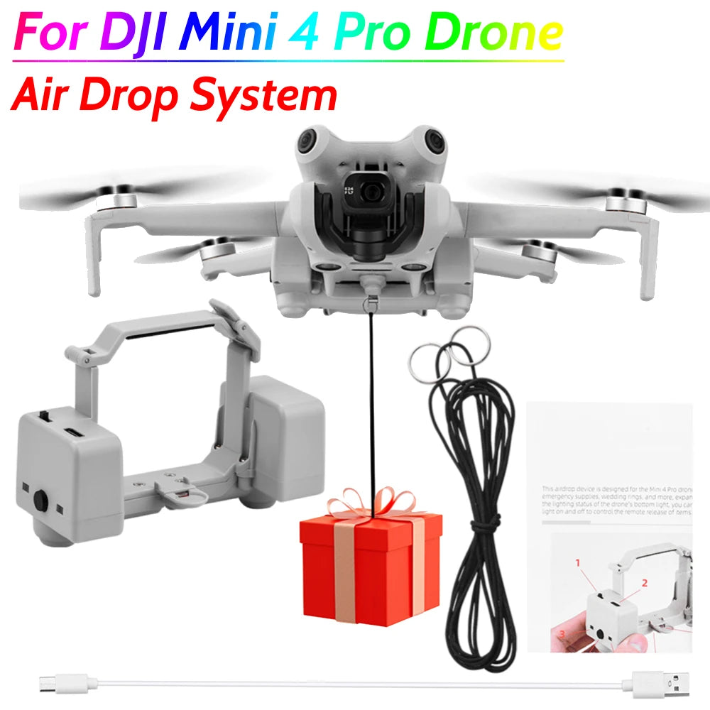 Drone Air Drop Thrower for DJI Mini 4 Pro