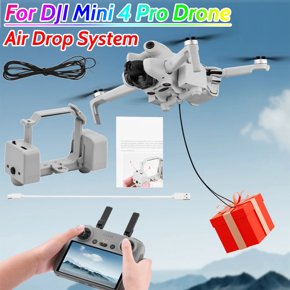 Drone Air Drop Thrower for DJI Mini 4 Pro