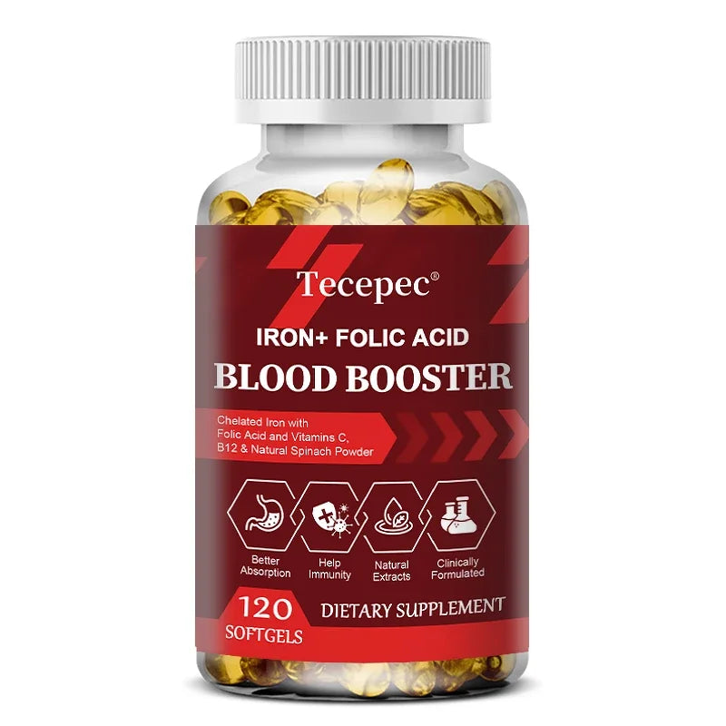 Iron + Folic Acid – Blood & Immune Support