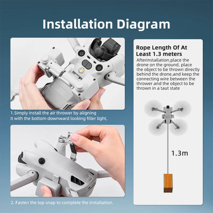 Drone Air Drop Thrower for DJI Mini 4 Pro