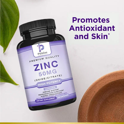 Zinc for Immunity & Energy Boost