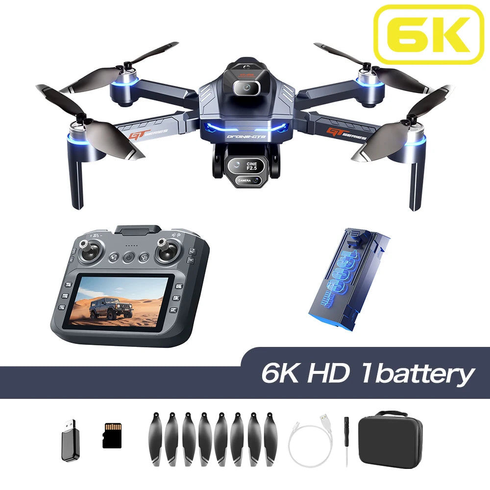 GT8 RC Drone – 6K Camera & Obstacle Avoidance