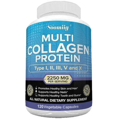Collagen Peptides Capsules – Hair, Skin & Nails Support
