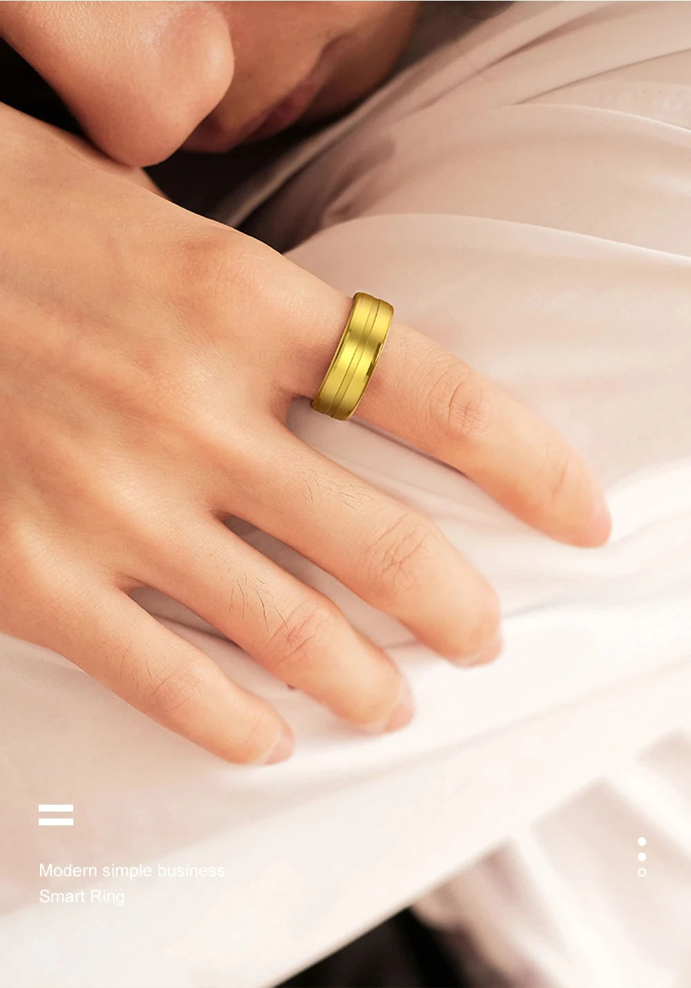 Smart Ring with Heart Rate & Sleep Monitor