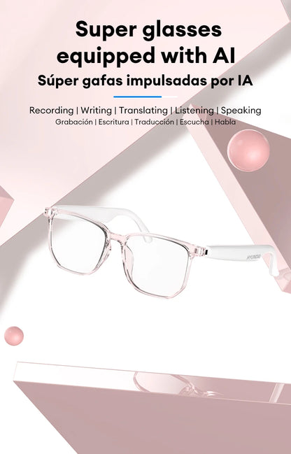 HYUNDAI HY-C8 AI Smart Glasses with Bluetooth Earphones