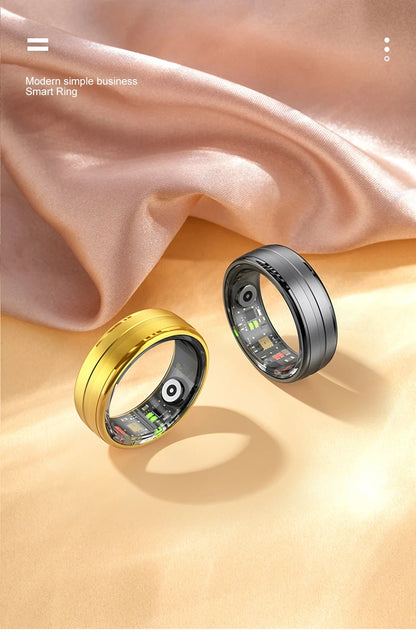Smart Ring with Heart Rate & Sleep Monitor