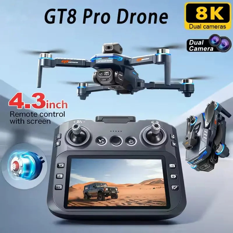 GT8 RC Drone – 6K/8K Camera & Obstacle Avoidance