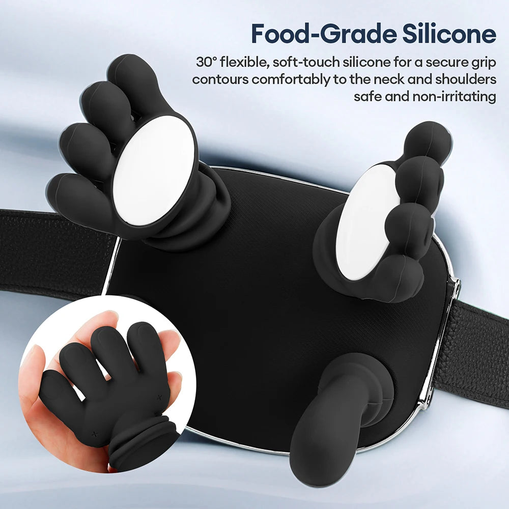 4D Bionic Neck & Shoulder Massager (Wireless, Kneading)