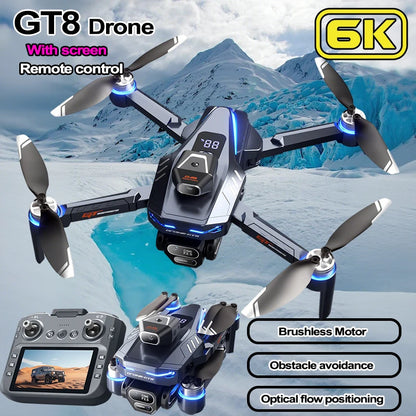 GT8 RC Drone – 6K Camera & Obstacle Avoidance