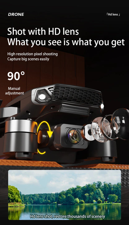 E88 PRO 8K Drone – Dual Camera & Obstacle Avoidance