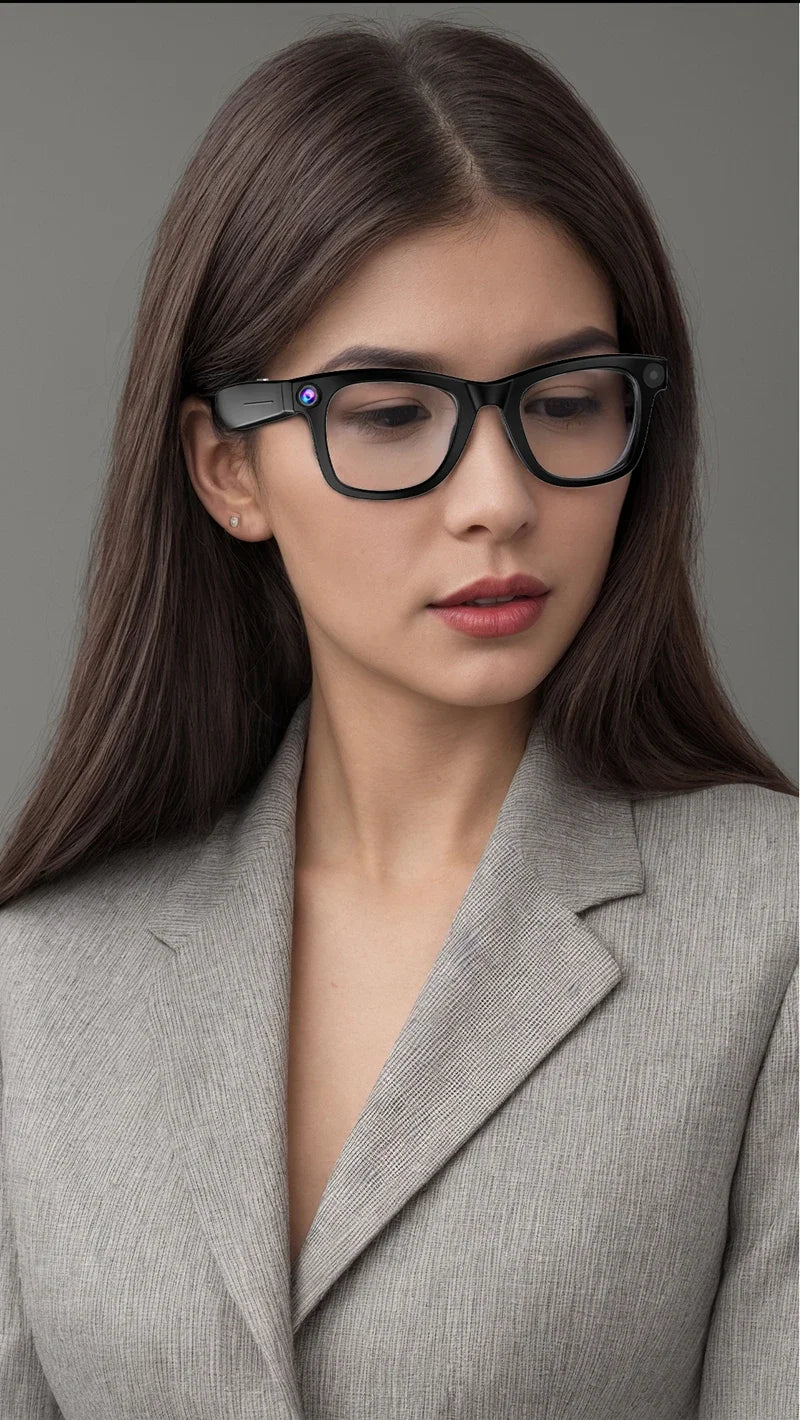 4K AI Smart Glasses with Camera & Bluetooth Calls
