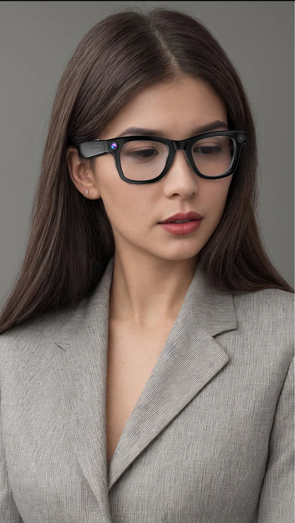 4K AI Smart Glasses with Camera & Bluetooth Calls