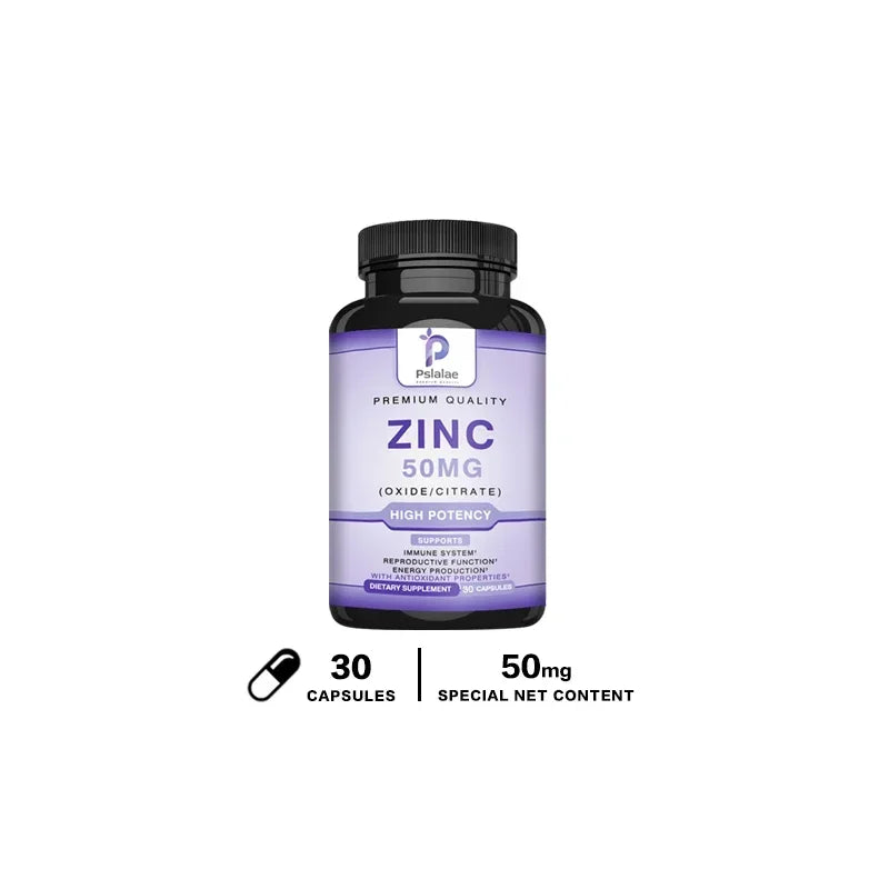 Zinc for Immunity & Energy Boost