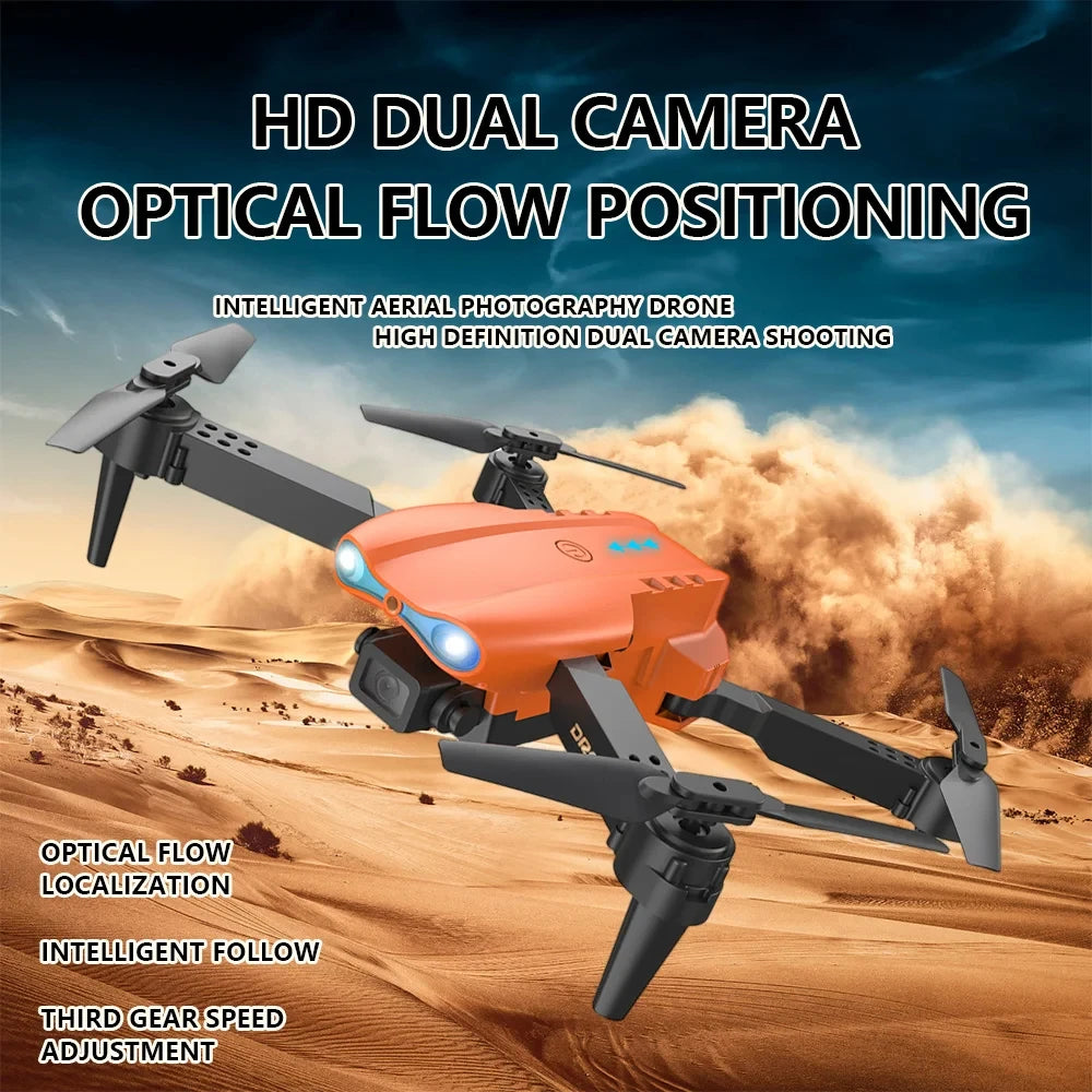 E99Pro 4K Drone – Dual Camera & Obstacle Avoidance
