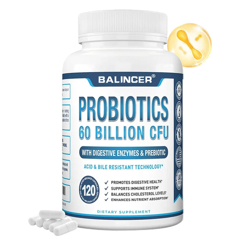 Probiotic + Prebiotic for Gut & Immune Support