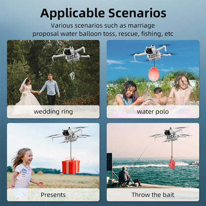 Drone Air Drop Thrower for DJI Mini 4 Pro