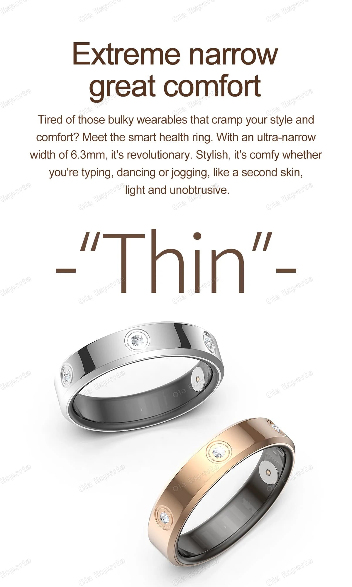 Smart Ring – Heart Rate & Health Monitor