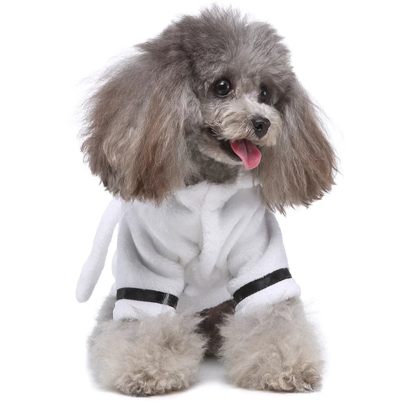 Pet Dog Bathrobe – Soft Pajamas & Drying Towel