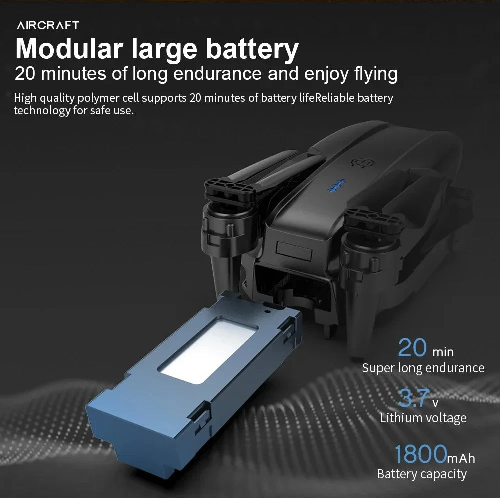 E99Pro 4K Drone – Dual Camera & Obstacle Avoidance