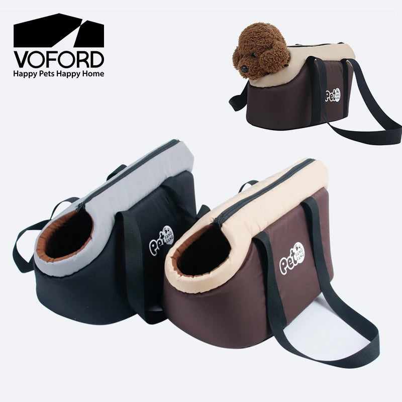 Soft-Sided Pet Carrier Tote – Adjustable & Breathable