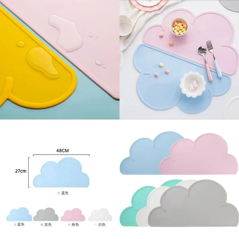 Non-Slip Silicone Pet Food Mat – Leak-Proof