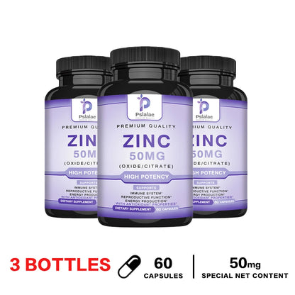 Zinc for Immunity & Energy Boost