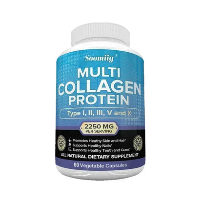 Collagen Peptides Capsules – Hair, Skin & Nails Support