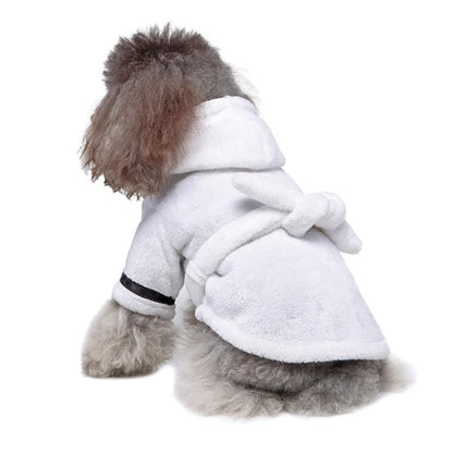 Pet Dog Bathrobe – Soft Pajamas & Drying Towel