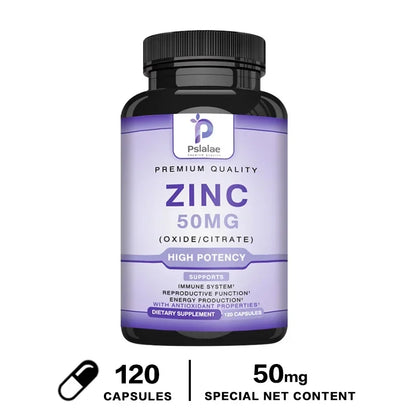 Zinc for Immunity & Energy Boost