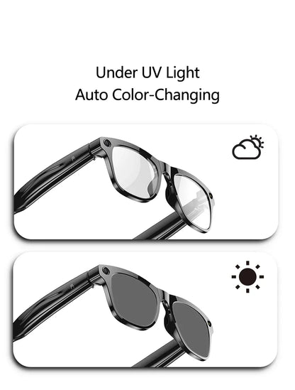 4K AI Smart Glasses with Camera & Bluetooth Calls