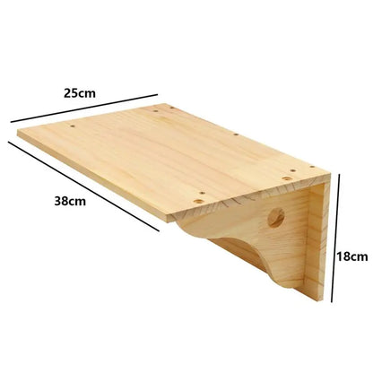 Wall-Mounted Cat Tree – Shelves, Scratcher & Hammock
