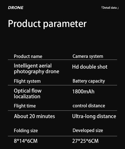 E88 PRO 8K Drone – Dual Camera & Obstacle Avoidance