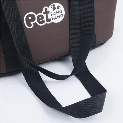 Soft-Sided Pet Carrier Tote – Adjustable & Breathable
