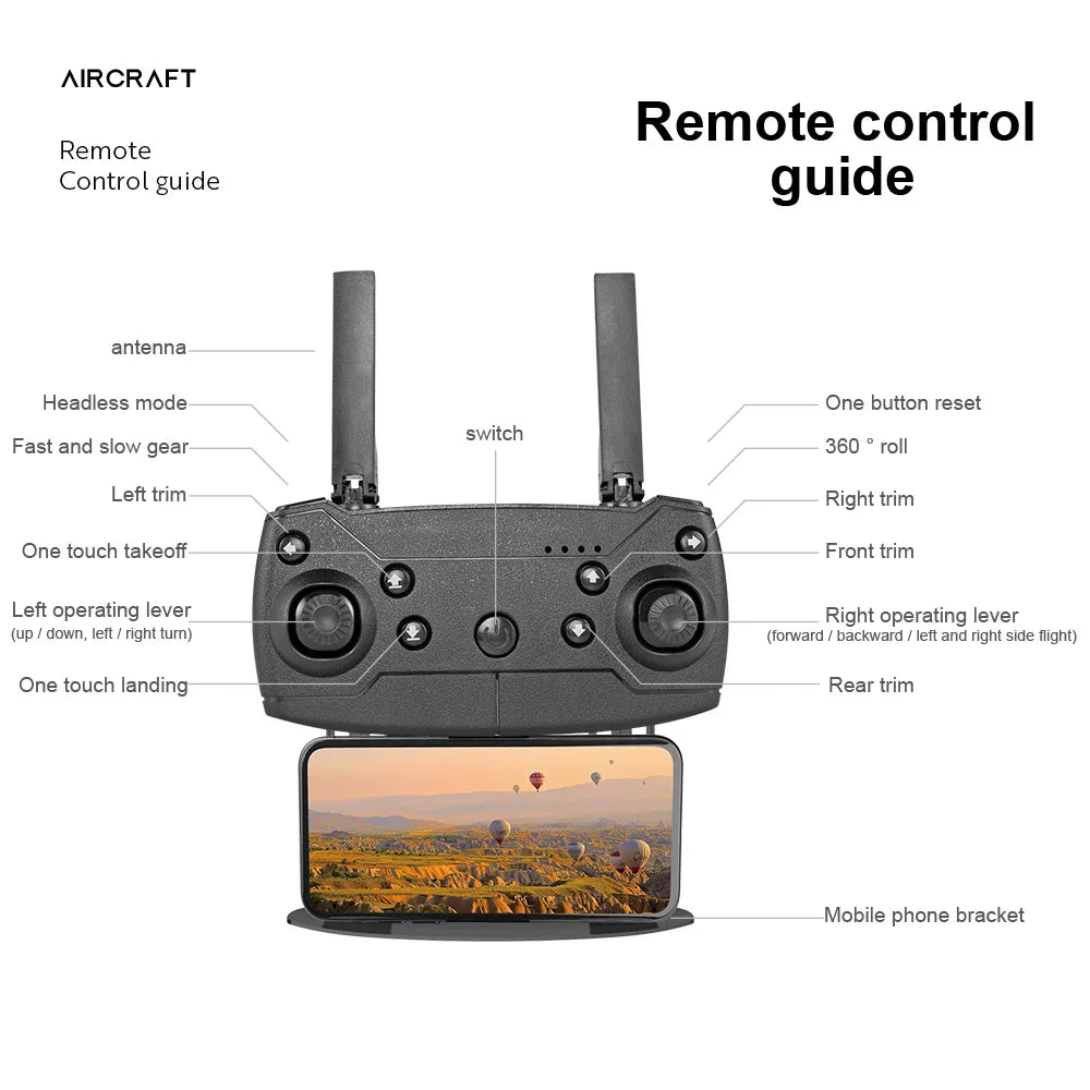 E99Pro 4K Drone – Dual Camera & Obstacle Avoidance