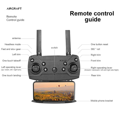 E99Pro 4K Drone – Dual Camera & Obstacle Avoidance