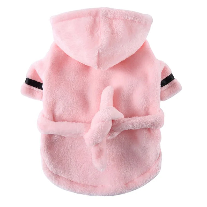 Pet Dog Bathrobe – Soft Pajamas & Drying Towel
