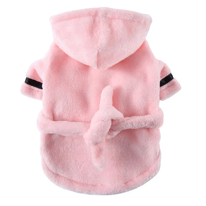 Pet Dog Bathrobe – Soft Pajamas & Drying Towel