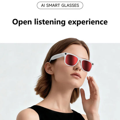 4K AI Smart Glasses with Camera & Bluetooth Calls