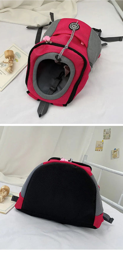 Breathable Pet Backpack – Travel for Dogs & Cats