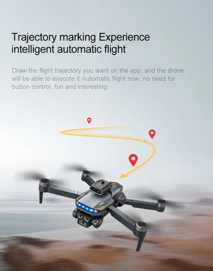 P18 RC Drone – Dual 8K Cameras & Obstacle Avoidance