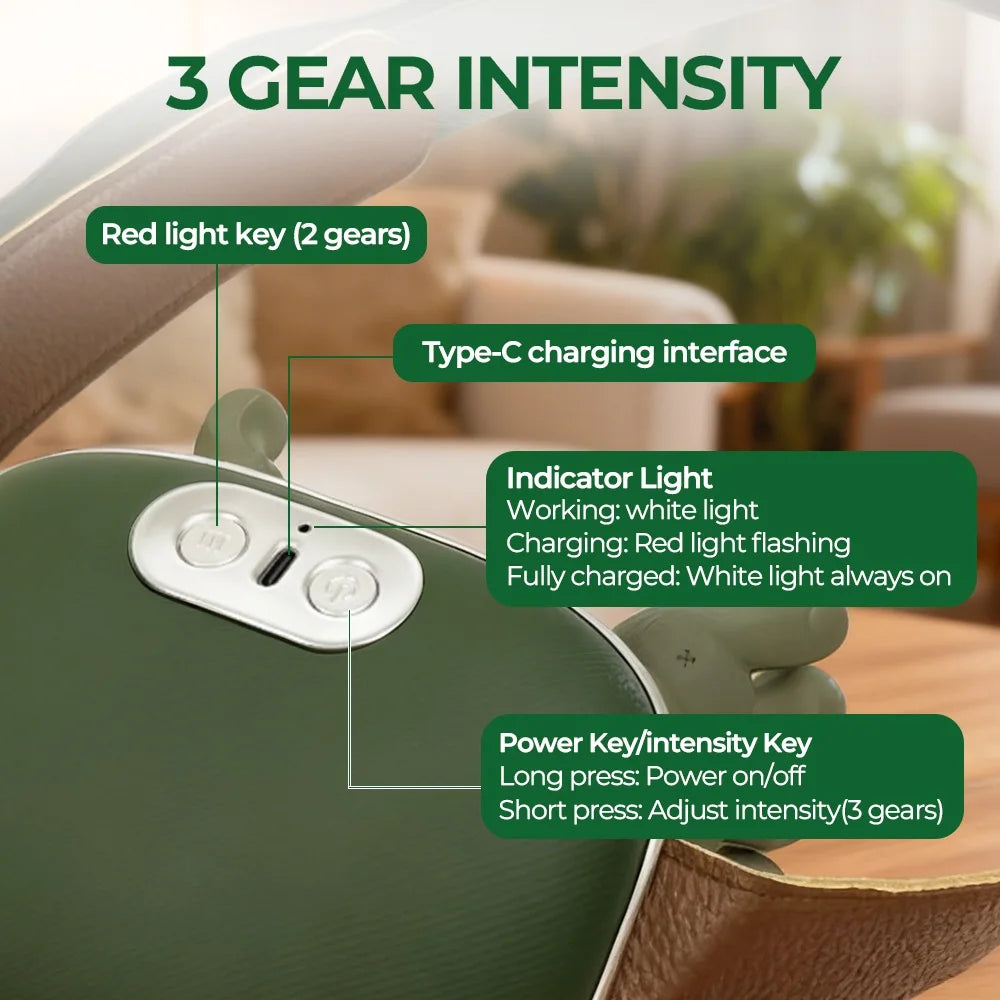 4D Bionic Neck & Shoulder Massager (Wireless, Kneading)