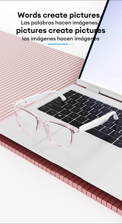 HYUNDAI HY-C8 AI Smart Glasses with Bluetooth Earphones