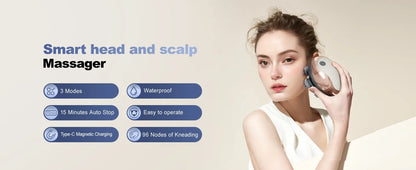 Electric Scalp Massager – Handheld & Portable
