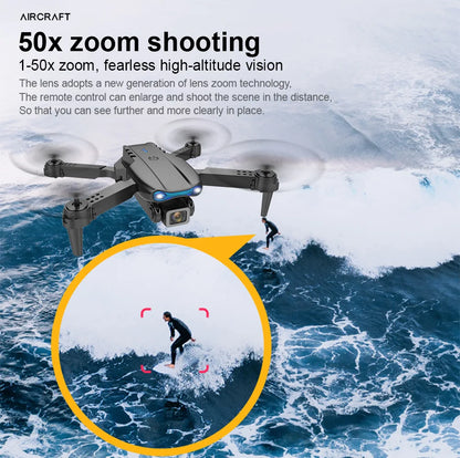 E99Pro 4K Drone – Dual Camera & Obstacle Avoidance