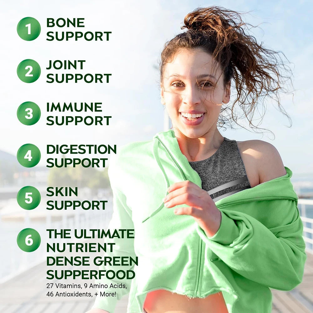 Moringa Capsules – Energy, Skin & Gut Support