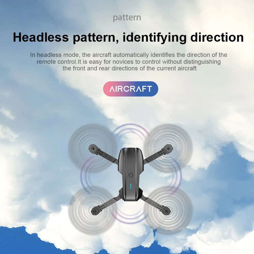 E99Pro 4K Drone – Dual Camera & Obstacle Avoidance