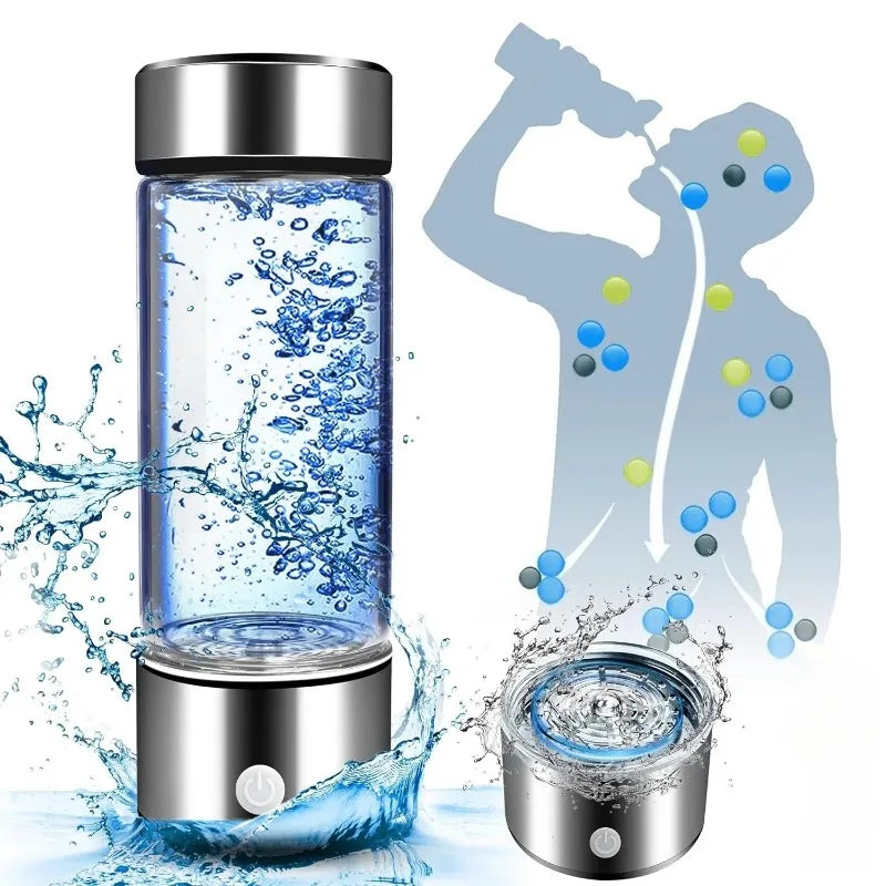 Portable Hydrogen Water Bottle – Ionizer for Daily Use