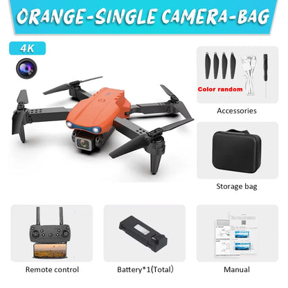 E99Pro 4K Drone – Dual Camera & Obstacle Avoidance